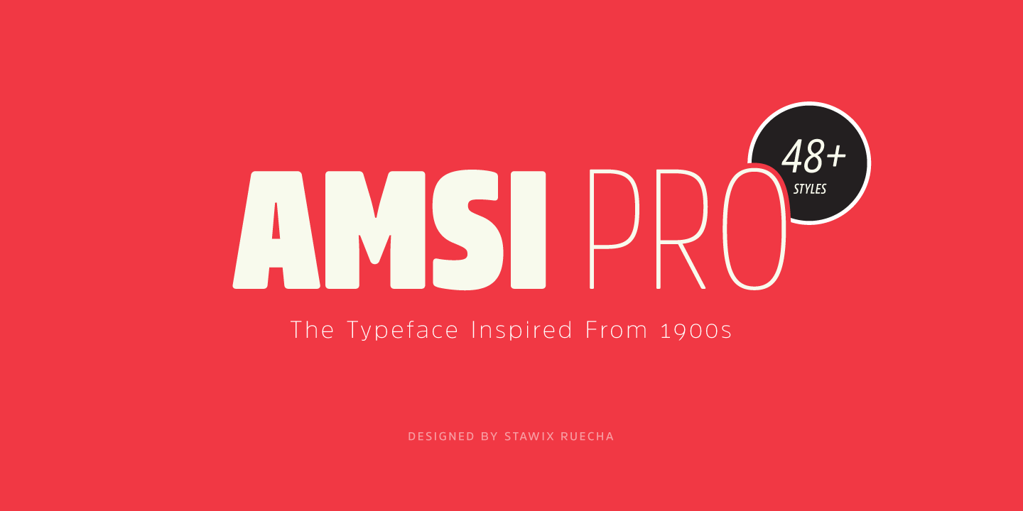 Amsi Pro Font